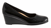 Sole Bliss Women's Winnie Dress Wedge in patent - women's shoe