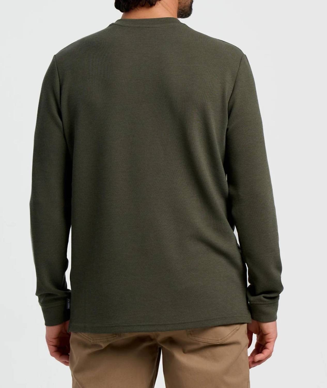 Free Fly - Waffle Crew Sweatshirt