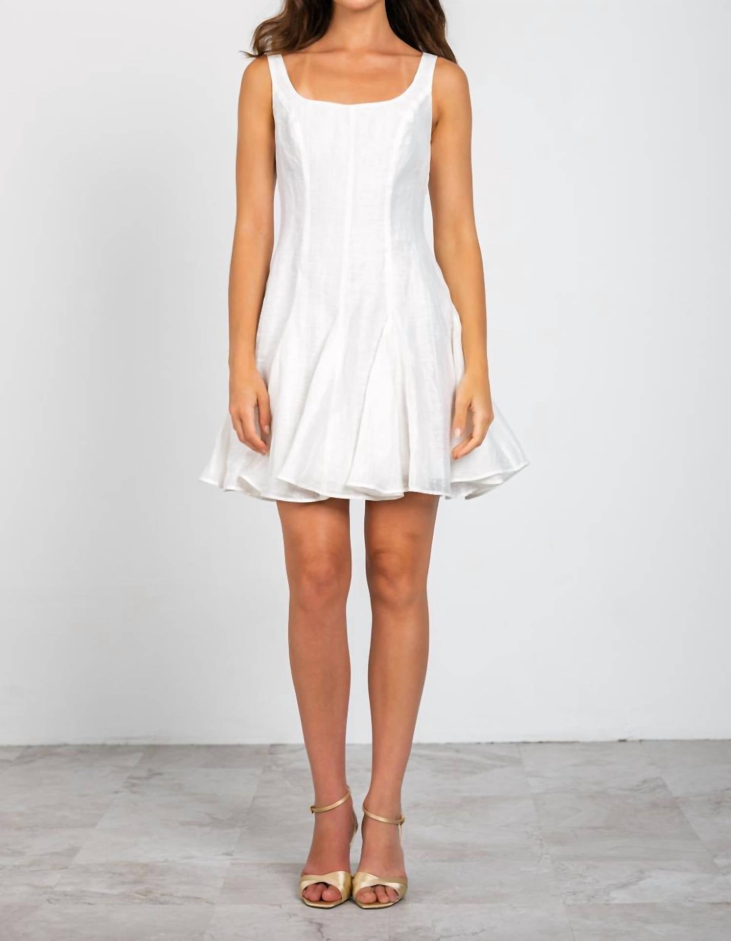 Lavender Brown - Baylee Mini Dress