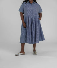 Jill Mcgowan - Kyle Big Pleated Shirt Dress