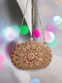 Ramla - Women's Crystal Evening Purse