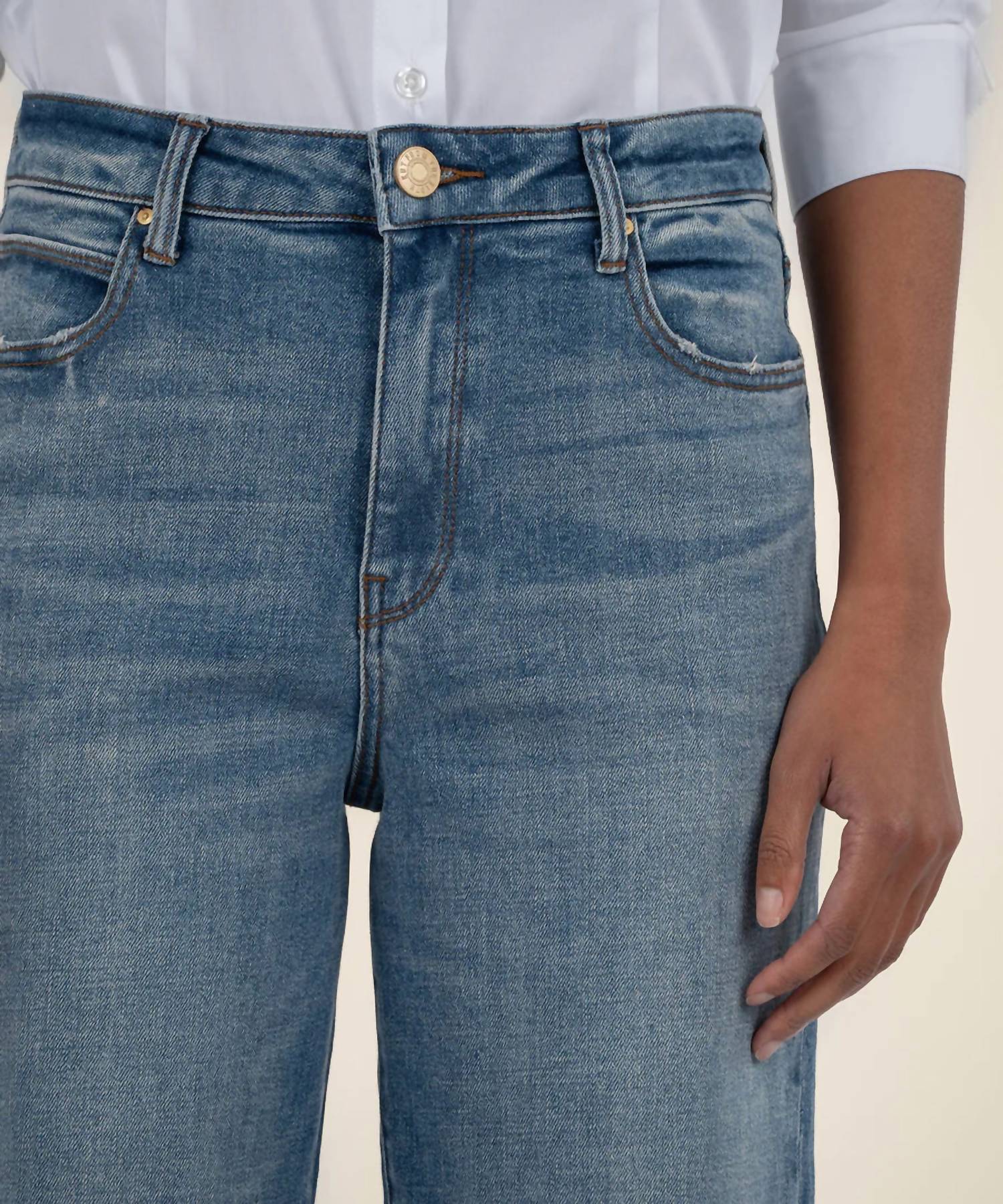 Kut From The Kloth - Sienna High Rise Wide Leg Jeans