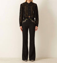 ALIX OF BOHEMIA Bunny Lily Valley Jeans in black - women's jeans