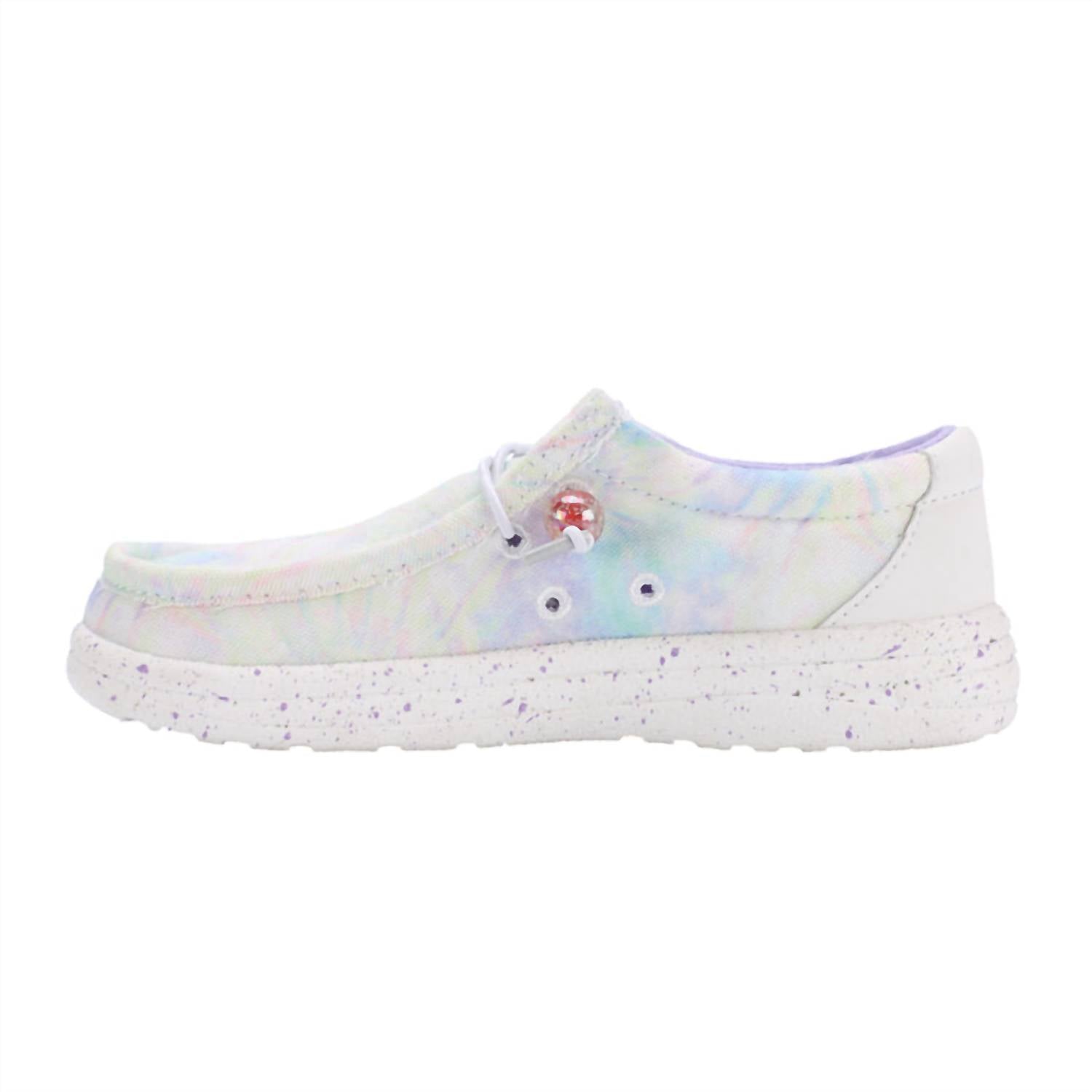 Kid's Paulie Elastic Tie Loafer