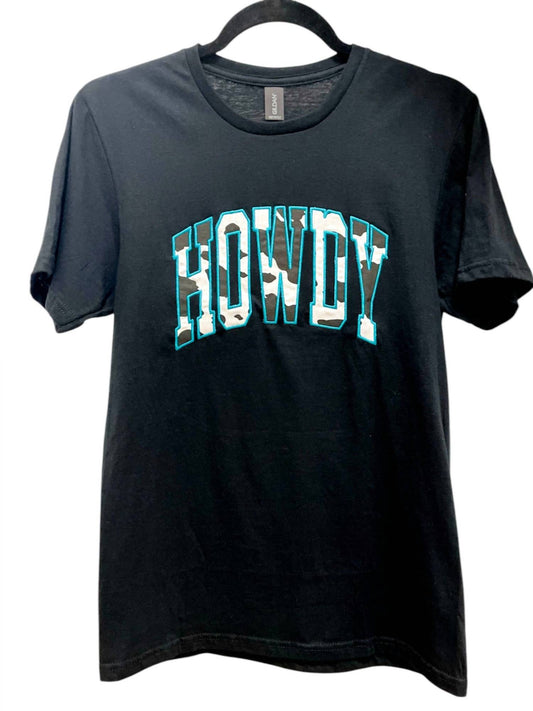 Gildan - Howdy Embroidered Graphic Tee Top