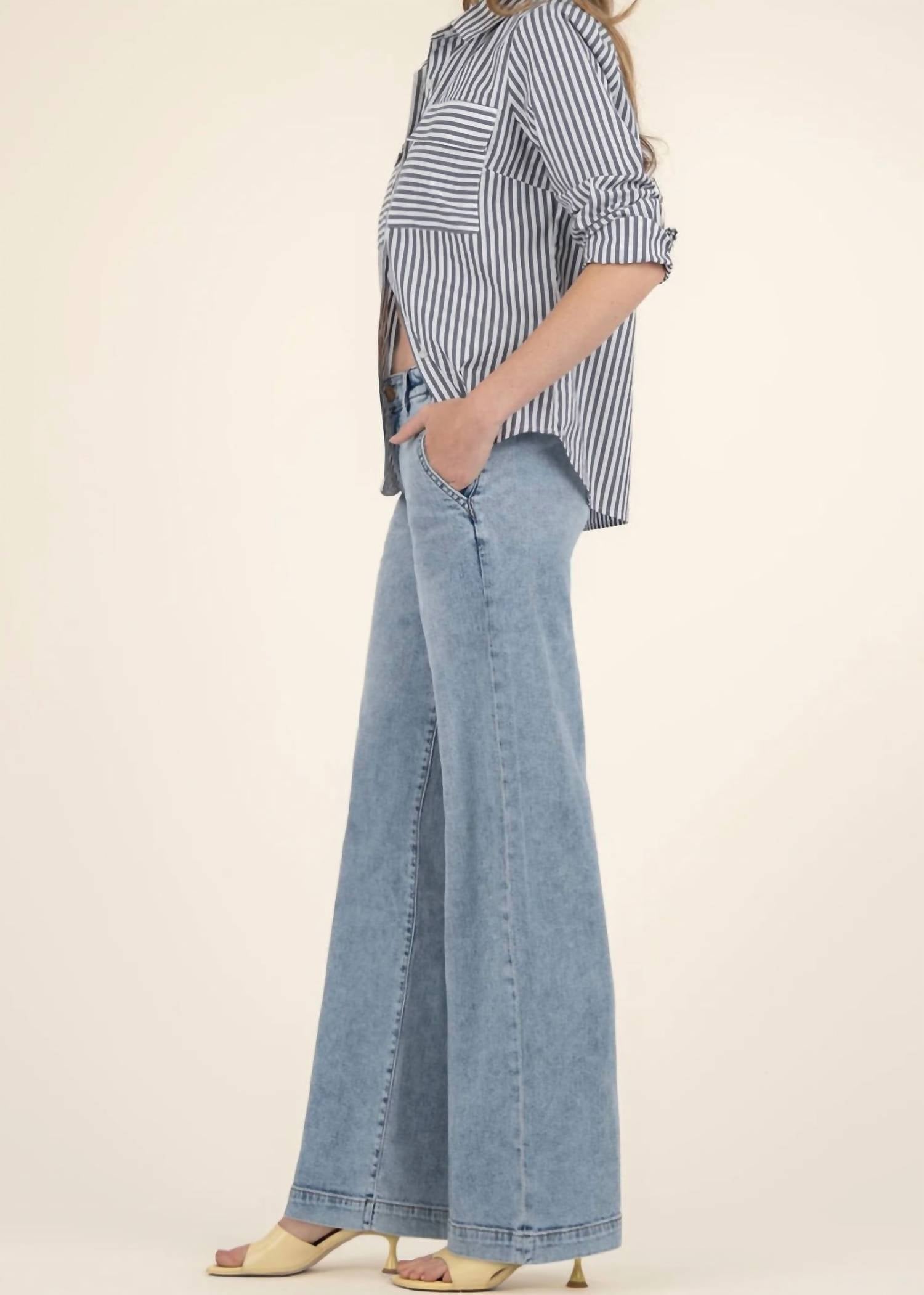 Kut From The Kloth - Jean High Rise Wide Leg Jeans