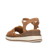 Xti Women's Ankle Strap Sandals in camel - women's sandal - alternate view