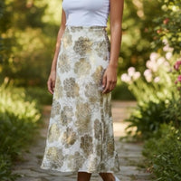 Vince Camuto - Floral Midi Skirt
