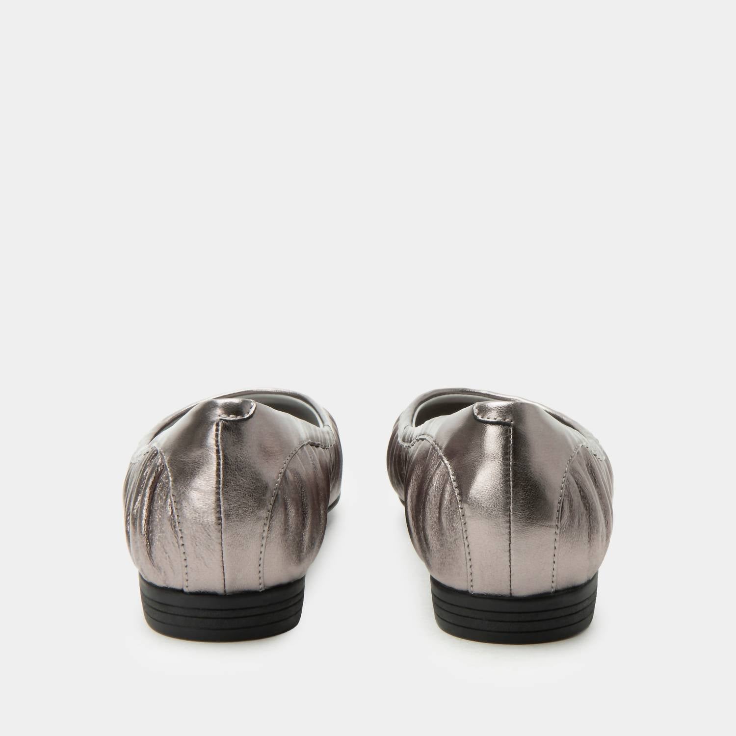 Alegria - Women's Beka Pleated Leather Ballet Flats