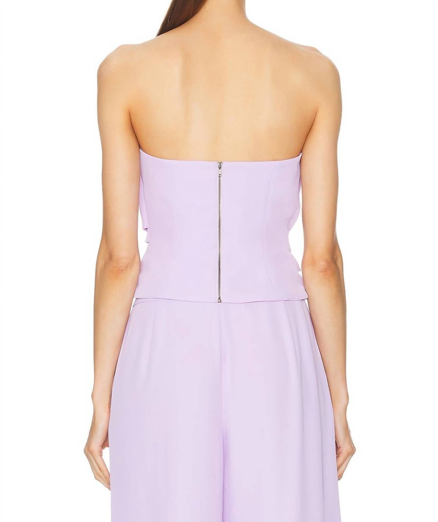 The Sei - Pleated Bustier Top