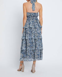 Meet Me In Santorini - LULUA MAXI DRESS