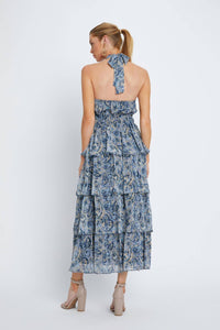 Meet Me In Santorini - LULUA MAXI DRESS