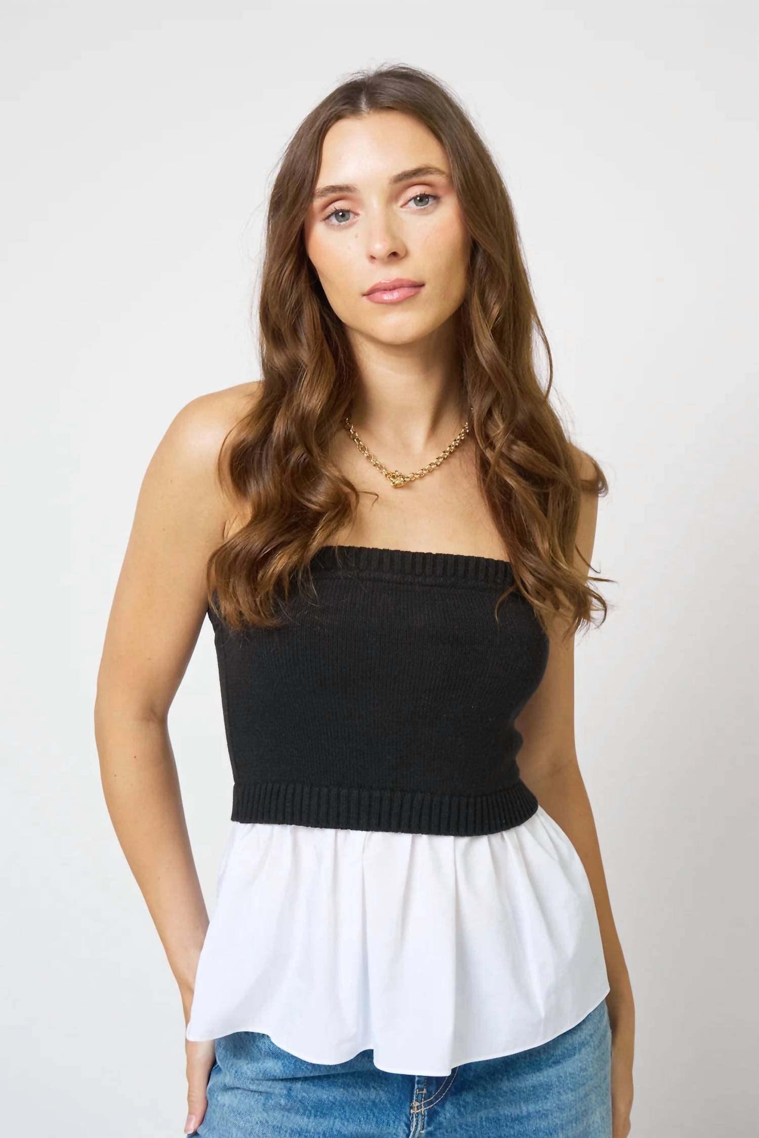 Central Park West - Violet Twofor Tube Top