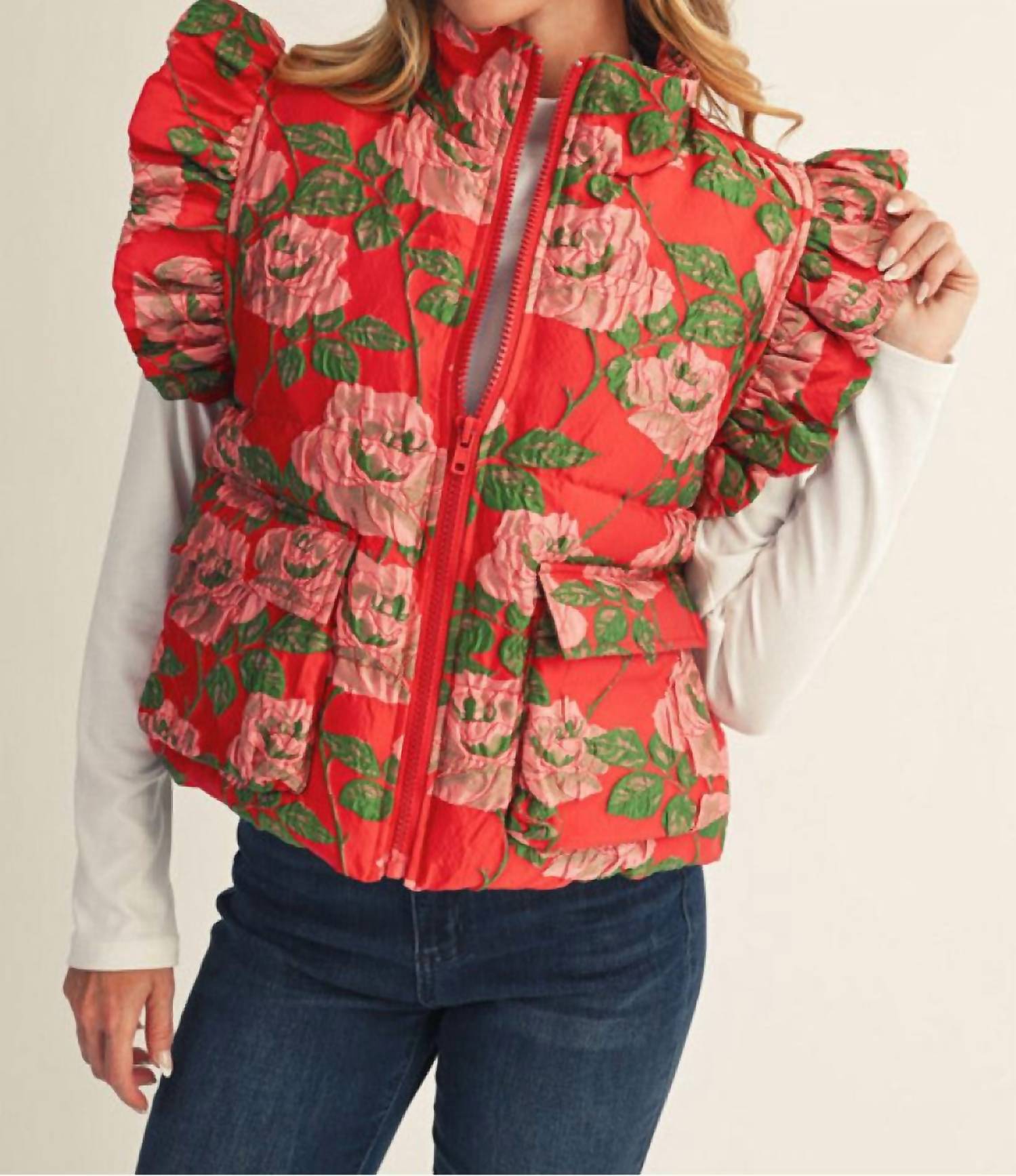 Jodifl - Festive Bloom Vest