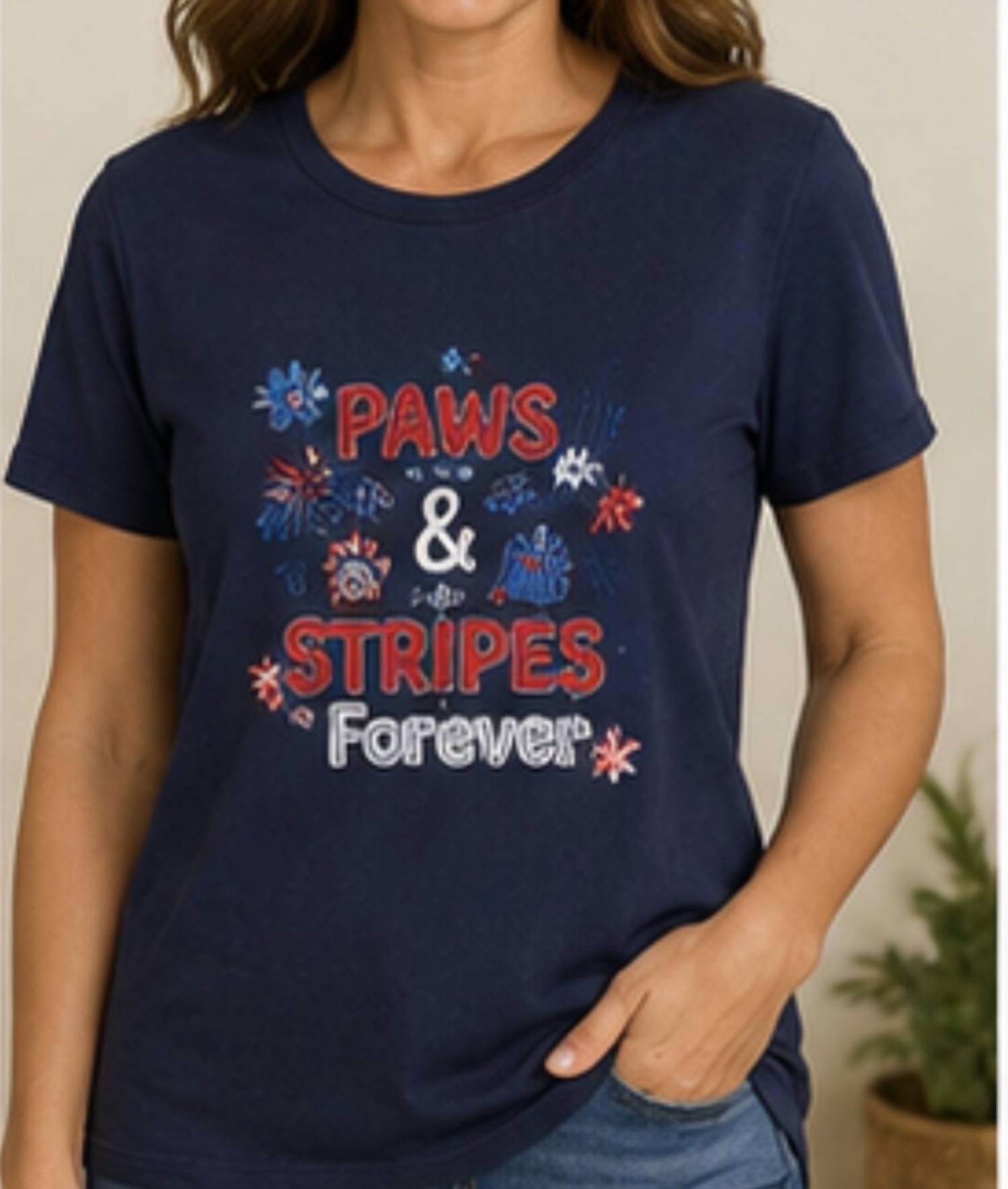 Mccc Sportswear - Paws And Stripes Shirt