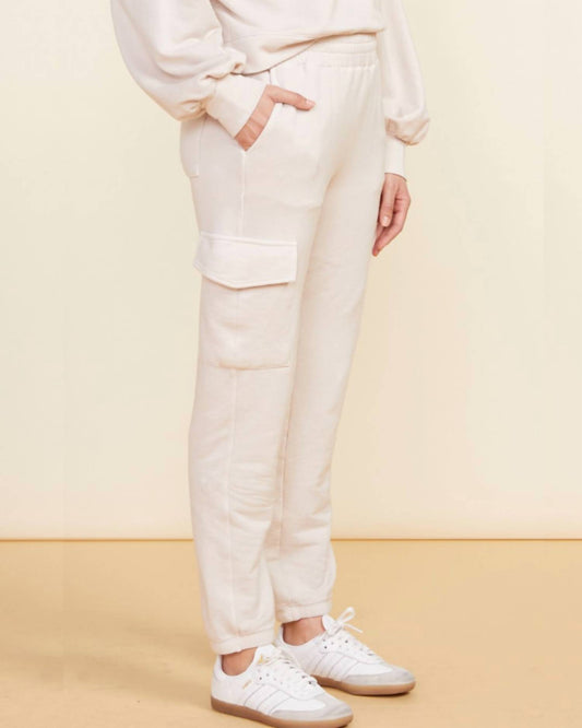 Monrow - Women's Cargo Sweat Pants