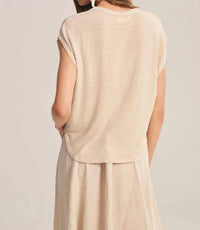 Velvet By Graham & Spencer - Velvet Sinclair Linen Tee