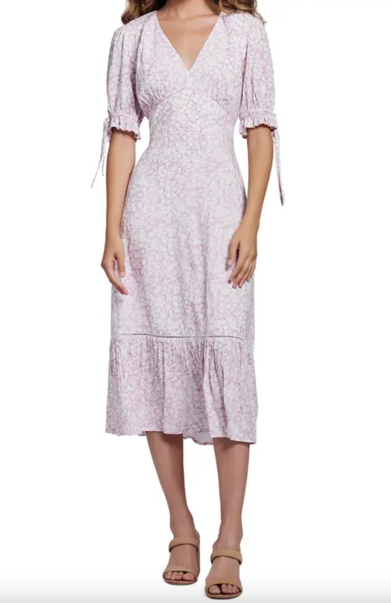 Lost + Wander - Winsome Orchid Midi Dress