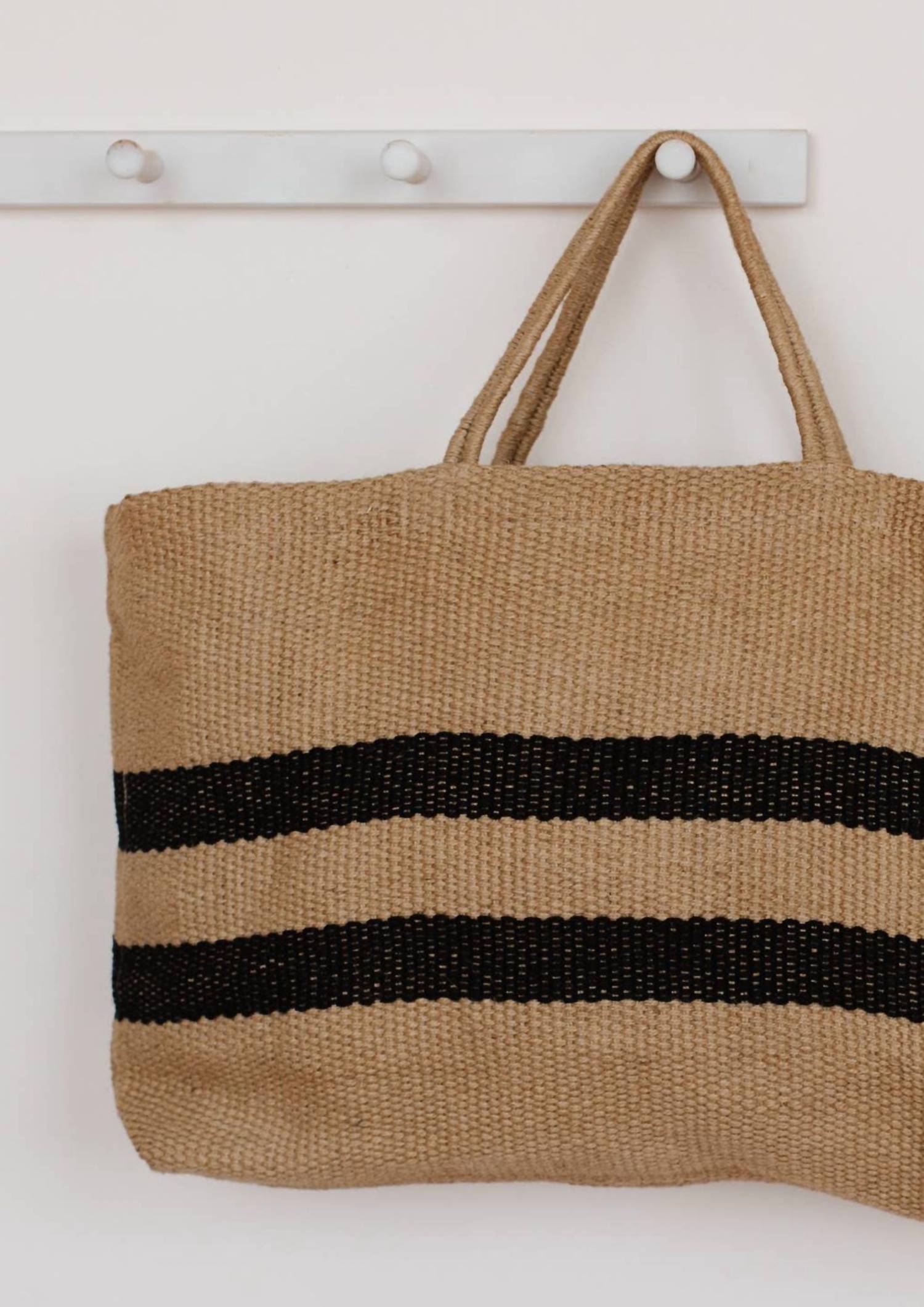 Will & Bear - Women's Double Stripe Woven Tote Bag