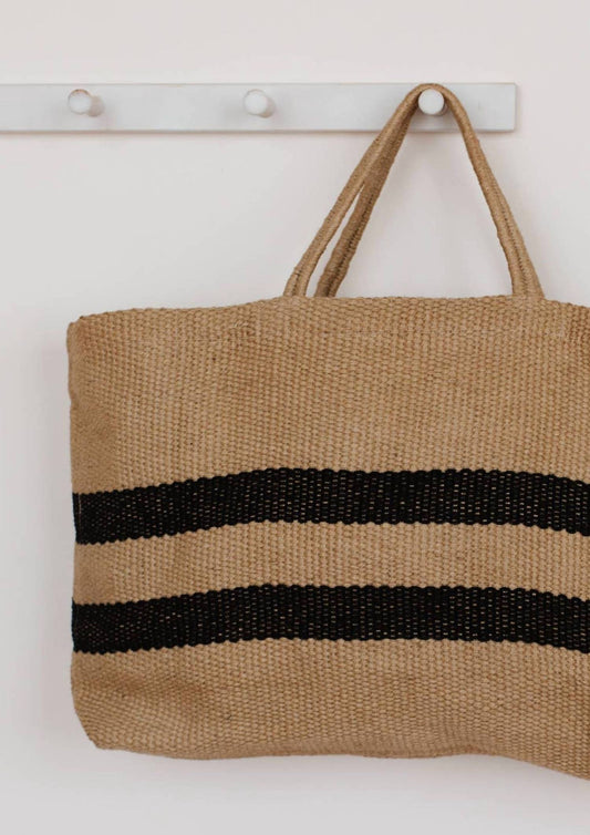 Will & Bear - Women's Double Stripe Woven Tote Bag