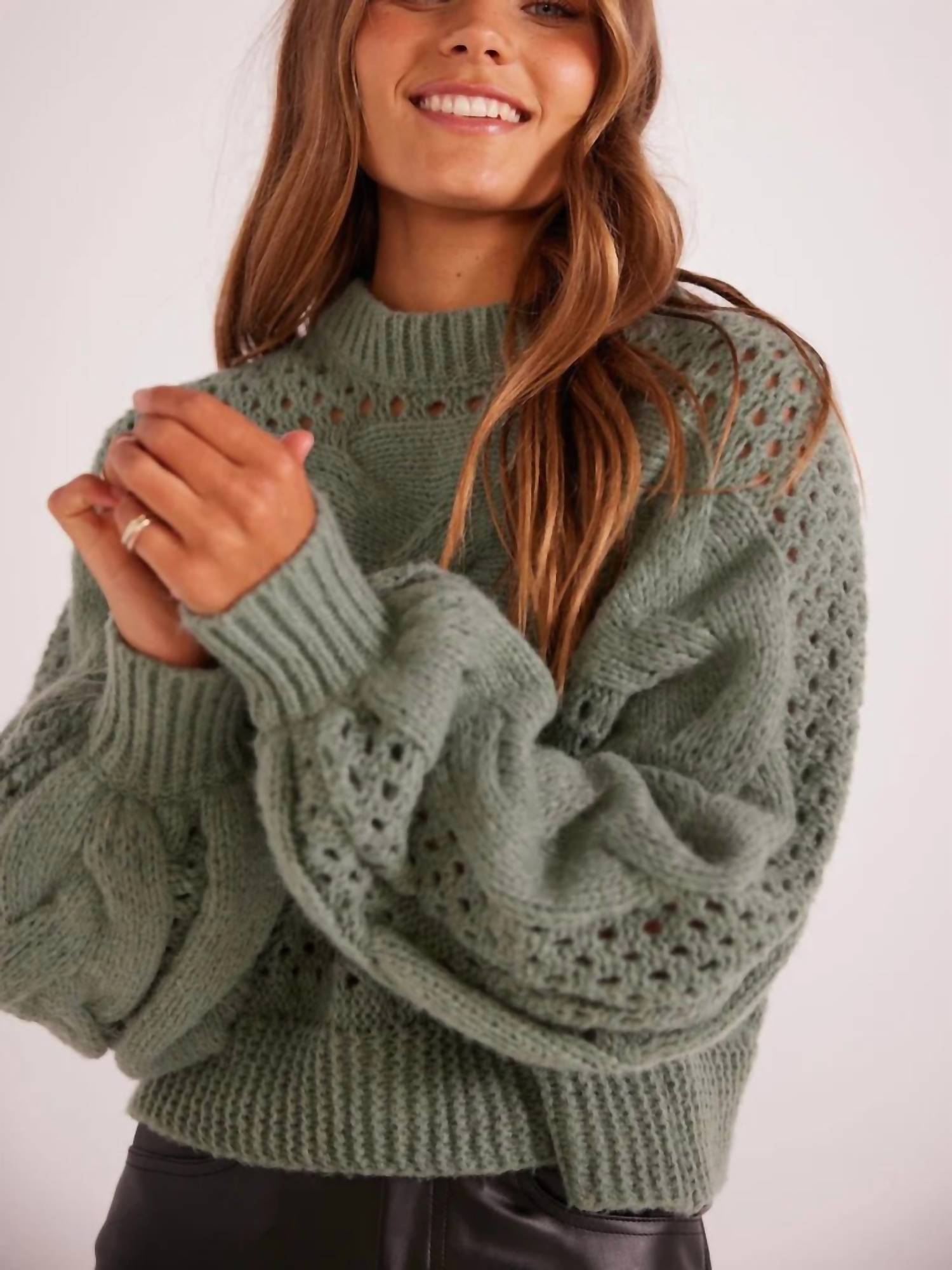 Minkpink - Kaine Cable Sweater