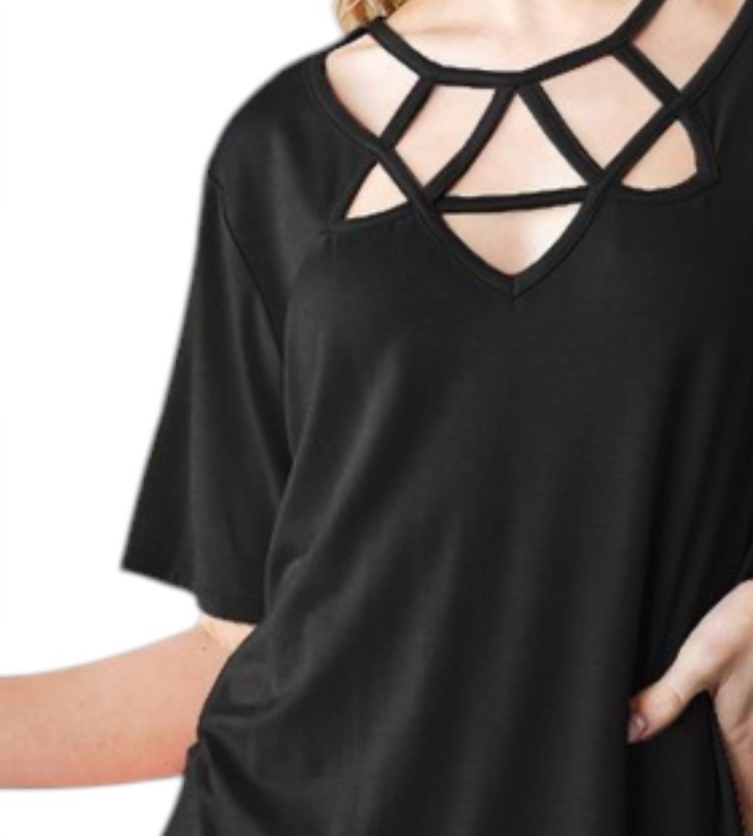 Heimish Usa - Crisscross Solid Top