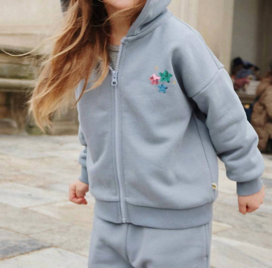 Konges Sløjd - Sequin Zip-up Hoodie