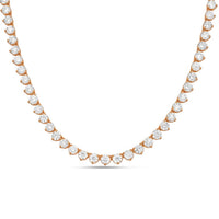 Diana M Jewels - Women's Round Lab-Grown Diamond Pendant Necklace (50.00 Ct) - Signature