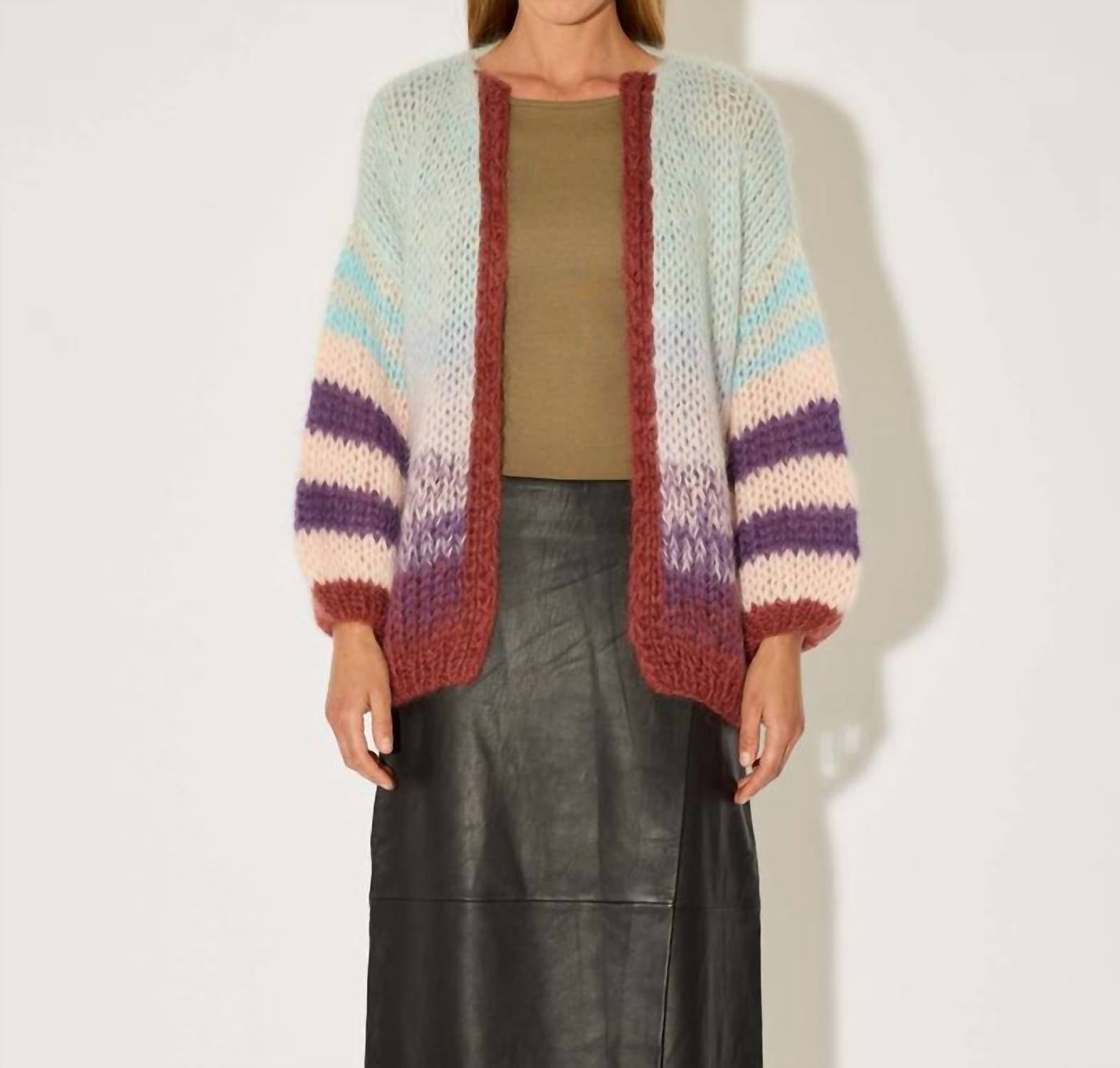 Maiami - Mohair Gradient Big Cardigan