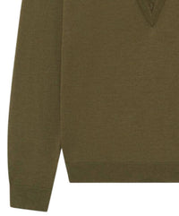 Iro - Women's Haby Lace V-neck Pullover Sweater