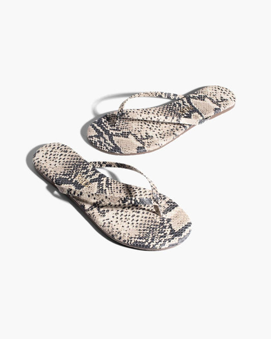 Tkees - Women's Lily Vegan Animal Flip Flops