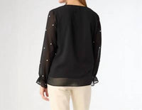 Coco + Carmen - Perla Blouse With Pearls