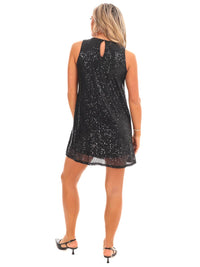 Caramela - Holiday Magic Sequin Mini Dress