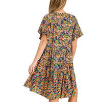 Umgee - High Low Floral Dress