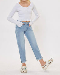 Kancan - Mini Mom Fit Jeans Tweens