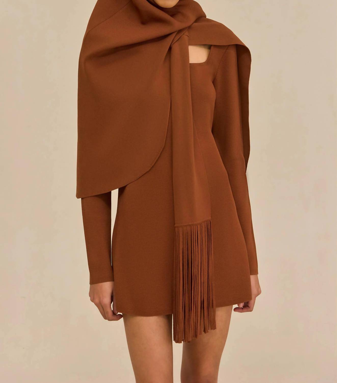Cult Gaia - Fringe Wrap Dress