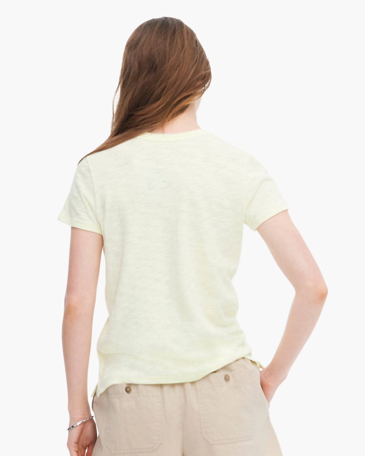 Atm - Slub Jersey Schoolboy Short Sleeve Crew Neck Tee