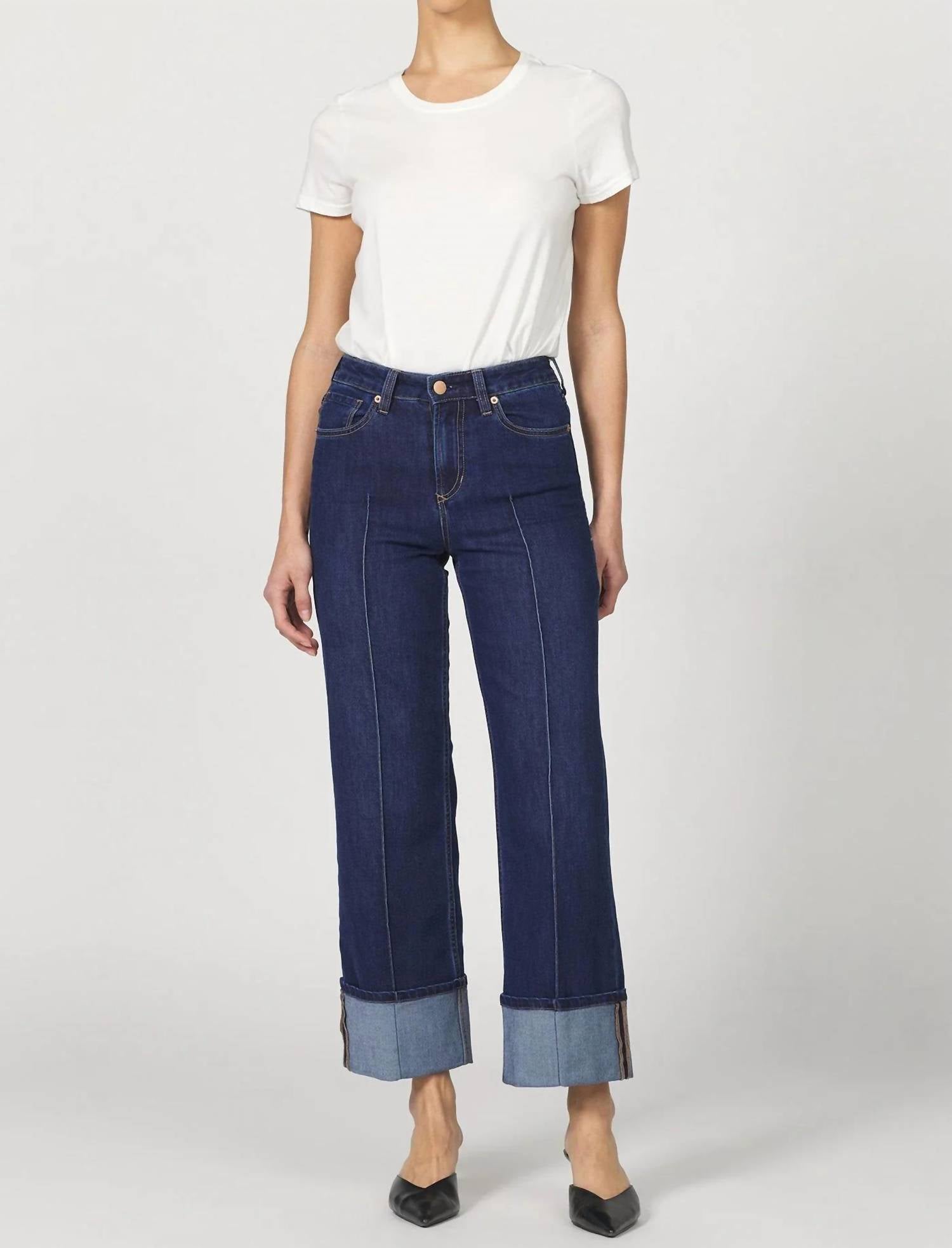Dear John Denim - Holly Structured Seam Detail Ankle-length Jeans