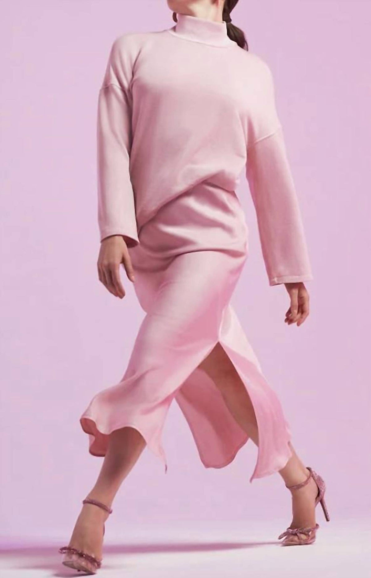 Stateside - VISCOSE SATIN SKIRT