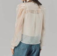 The Shirt - Long Sleeve French Bow Shirt