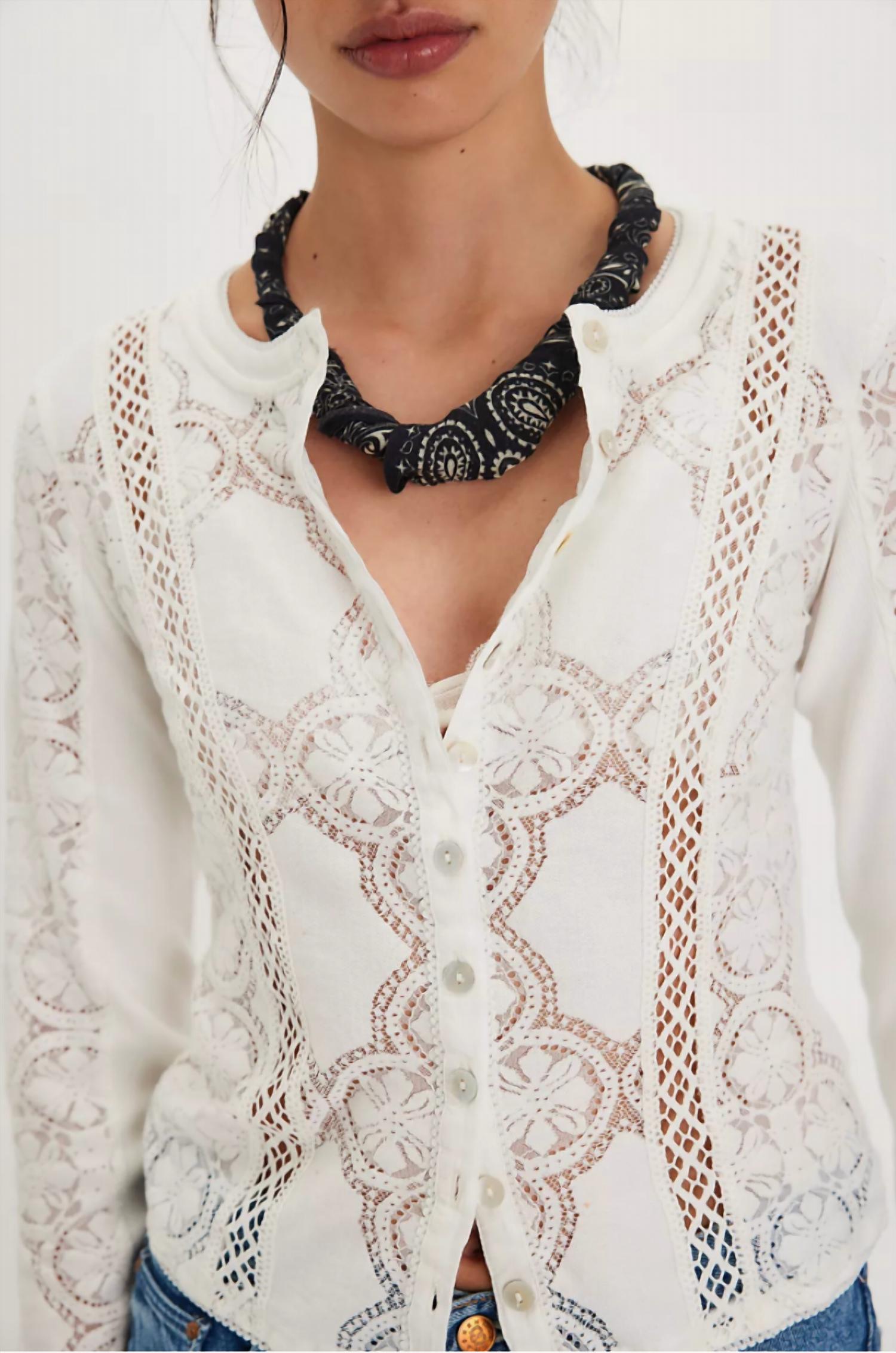 Free People - Jae Knit Long Sleeve Top