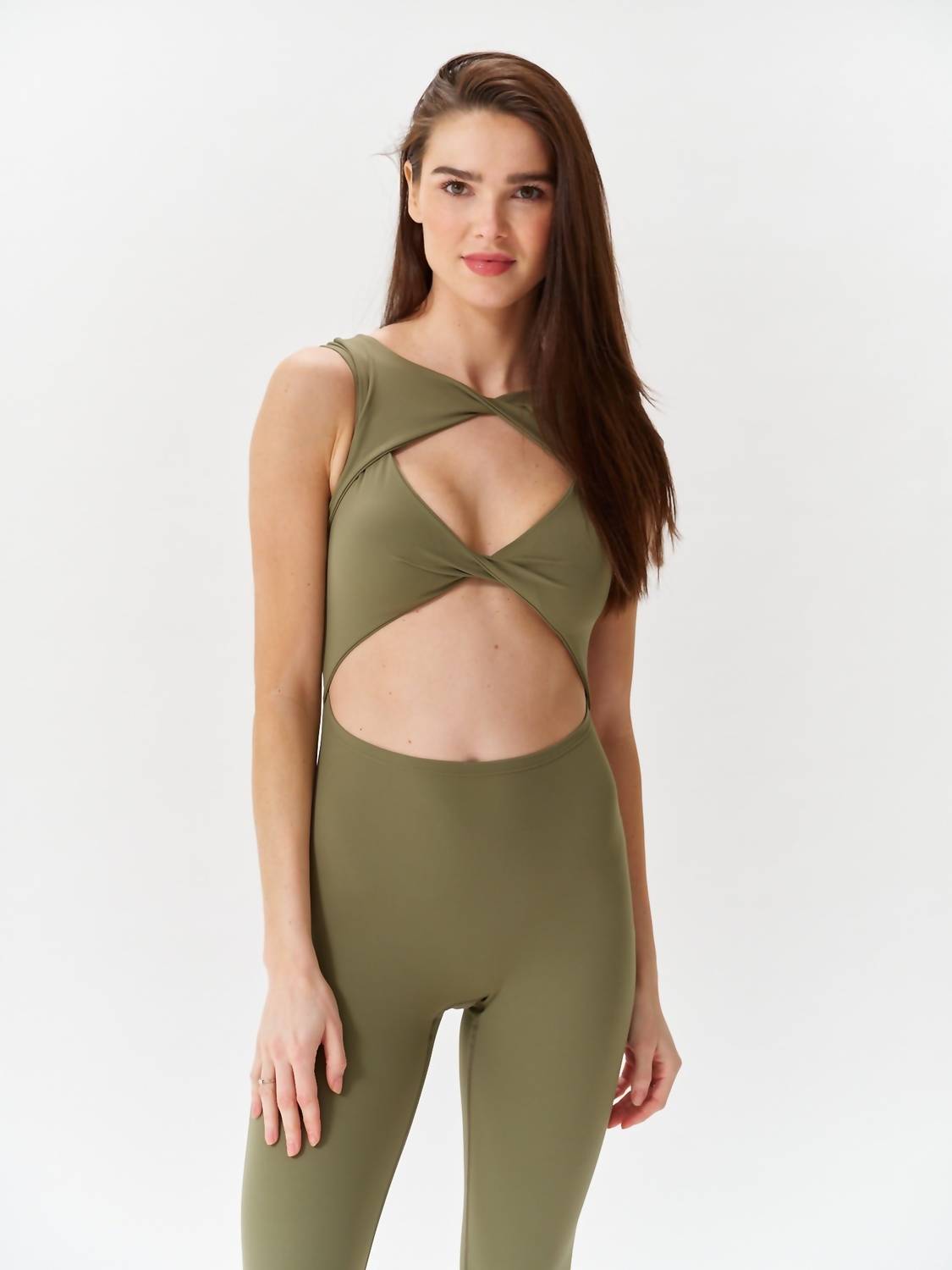 Revyve Active - Peek-a-boo Cutout Jumpsuit