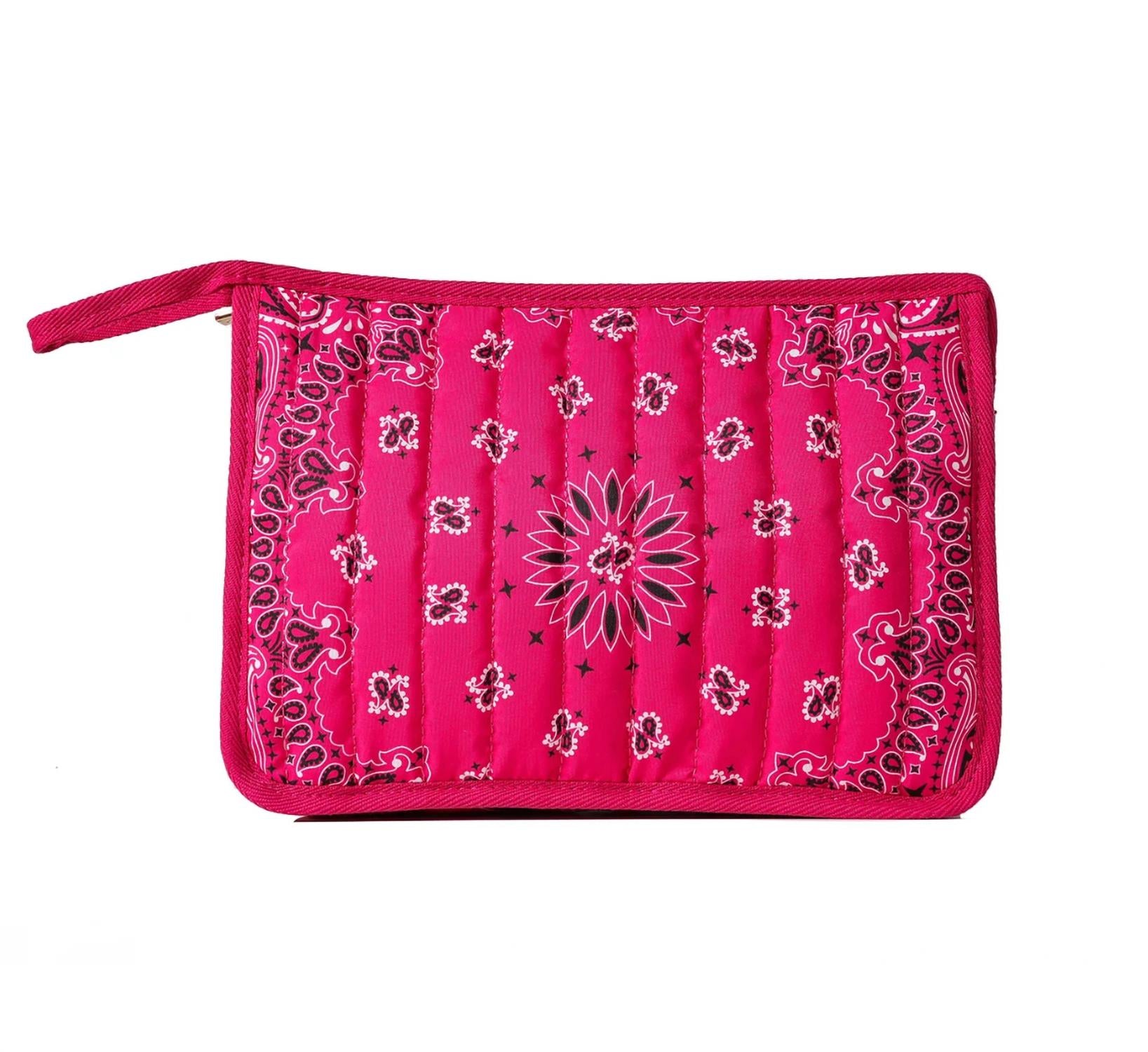 Haute Shore - Women's Quilted Bandana Pouch Bag