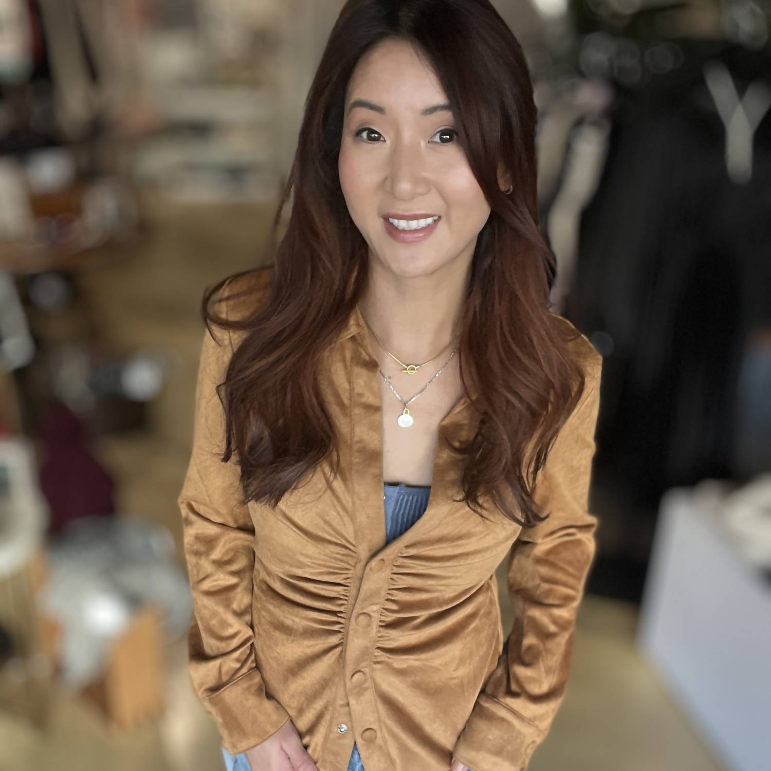 Thml - Suede Sonata Long Sleeve Top