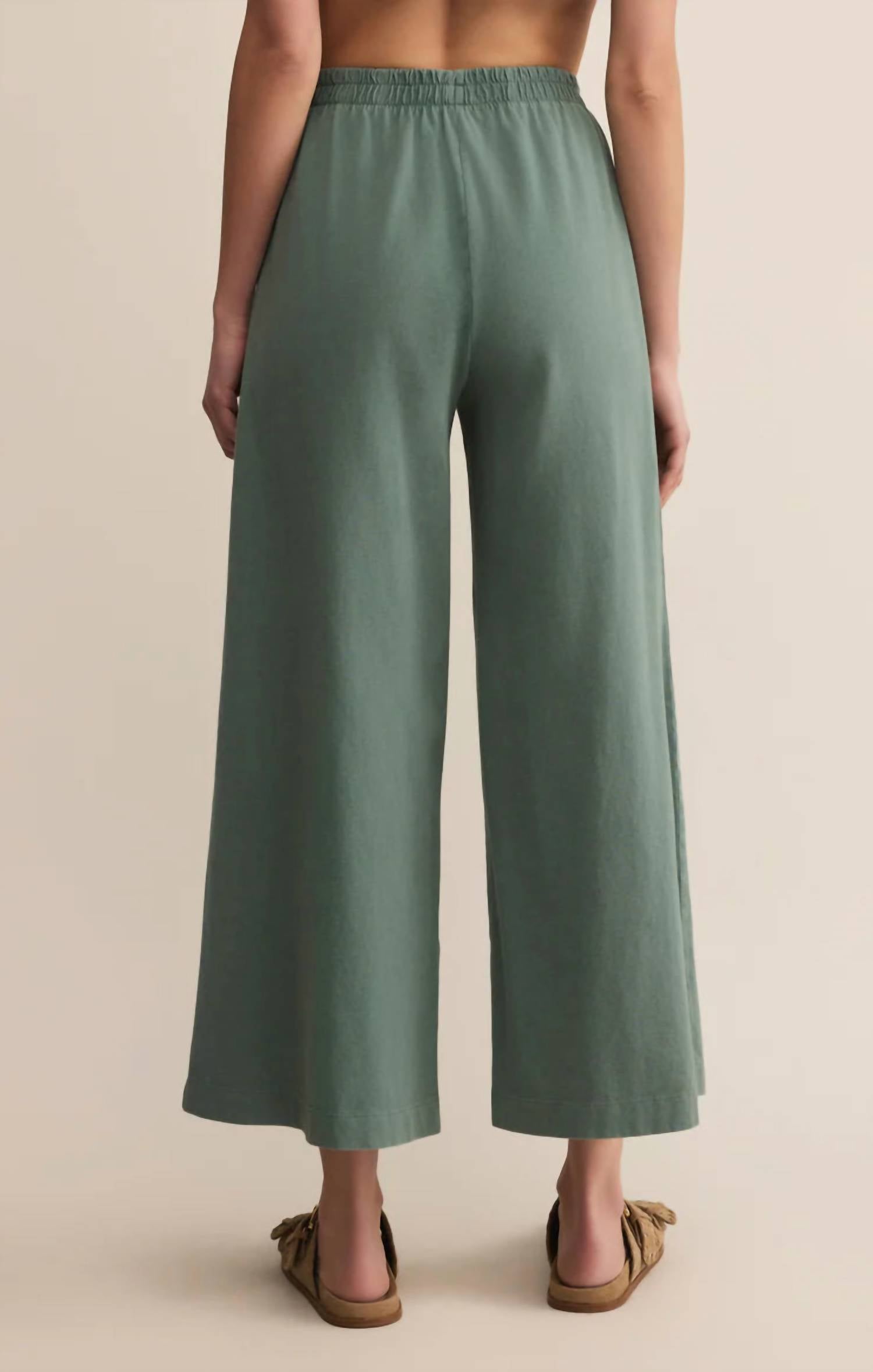 Z Supply - Women's Scout Jersey Crop Flare Pant