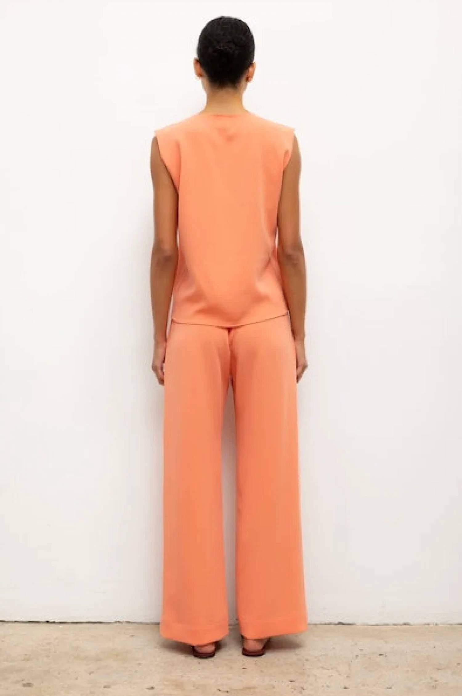 Leset - Arielle Sleeveless Crewneck Tank Top