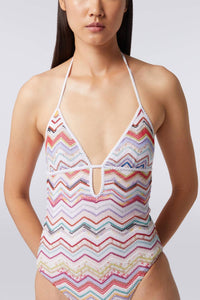 Missoni - Zig-zag Crochet One-piece Swimsuit