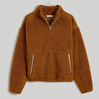 Madewell - Women's Faux Sherpa Kokomo Pullover