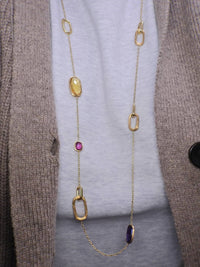 Marco Bicego - Women's Murano 18k Gold Mix Gemstone Long Necklace