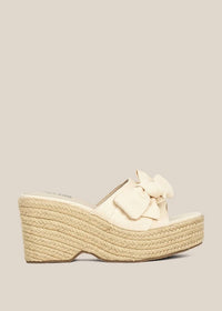 Shu Shop - Women's Ingrid Platform Espadrille Slide Sandal